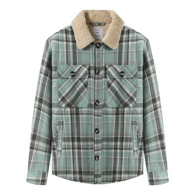 Qmis Plaid Sherpa